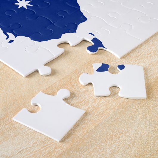 Australische Flagge Puzzle (Seite)