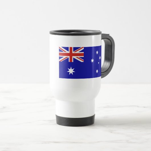 Australische Flagge Reisebecher (VorderseiteRechts)