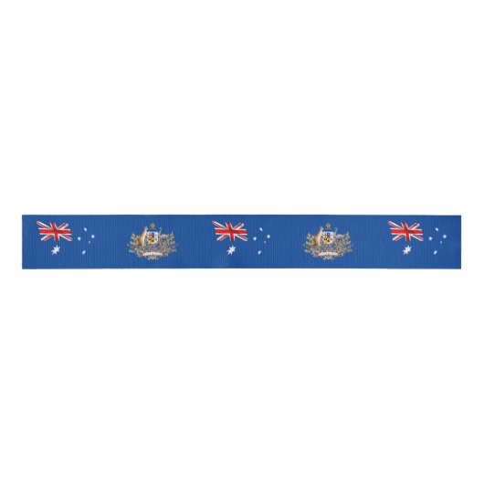 australische Flagge Ripsband (Vorderseite)