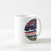 Australische Flagge - Roots Kaffeetasse (VorderseiteRechts)
