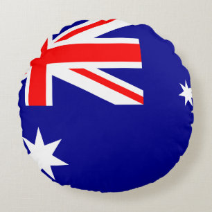 Australische Flagge Rundes Kissen