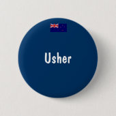 Australische Flagge Saalordner Button (Vorderseite)