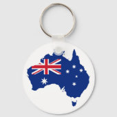 Australische Flagge Schlüsselanhänger (Vorderseite)