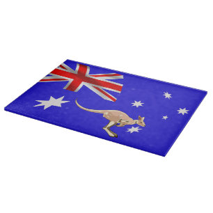 Australische Flagge Schneidebrett