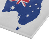 Australische Flagge Schneidebrett (Ecke)