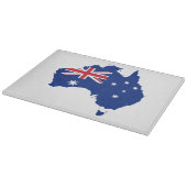 Australische Flagge Schneidebrett (Ecke)