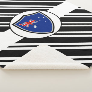 Australische Flagge Sherpadecke