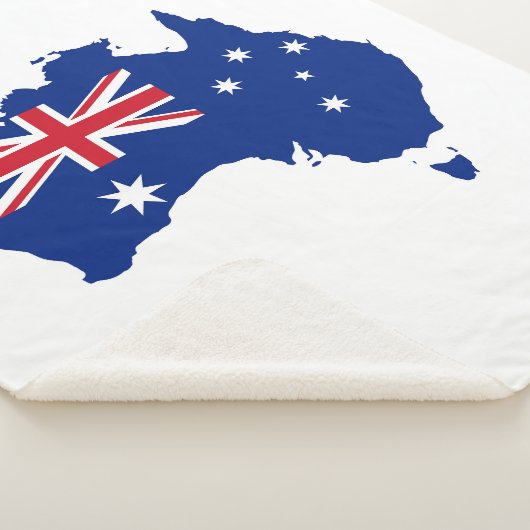 Australische Flagge Sherpadecke (3/4)