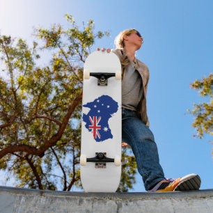 Australische Flagge Skateboard