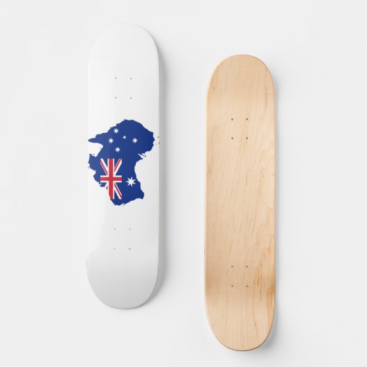 Australische Flagge Skateboard (Vorderseite)