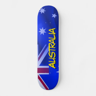 australische Flagge Skateboard