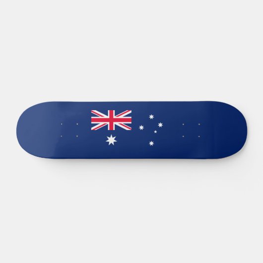 Australische Flagge Skateboard (Horizontal)