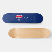 Australische Flagge Skateboard (Horizontal)