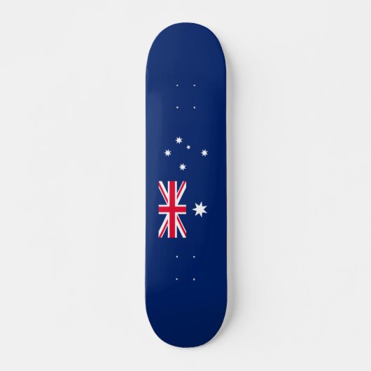 Australische Flagge Skateboard (Vorne)