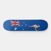 Australische Flagge Skateboard (Horizontal)
