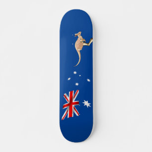 Australische Flagge Skateboard