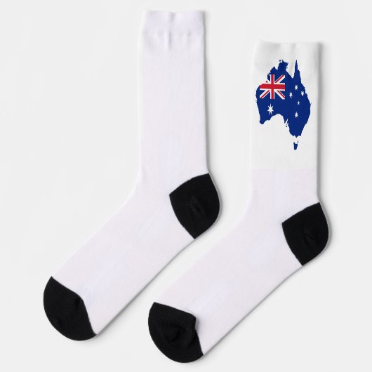 Australische Flagge Socken (Linkes Detail)