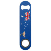 australische Flagge Speed Flaschenöffner (Rückseite)