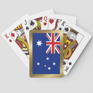 Australische Flagge Spielkarten