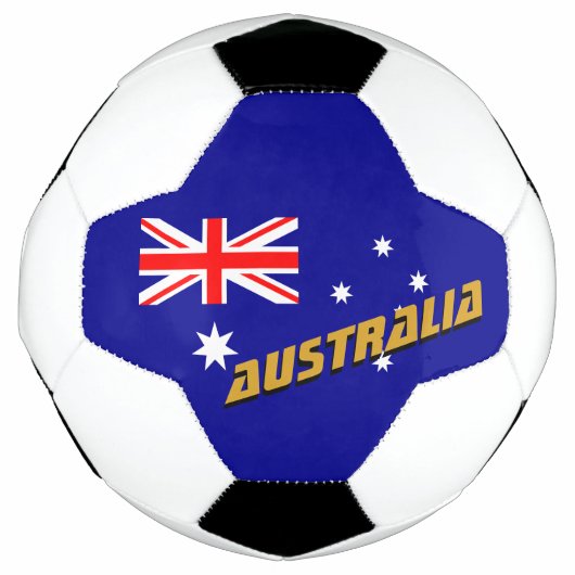 Australische Flagge / Sport Fußball (Vorderseite)