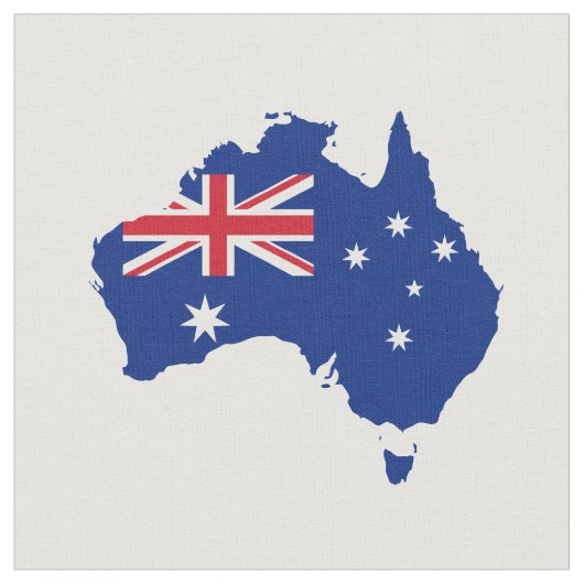 Australische Flagge Stoff (Nahaufnahme)