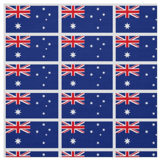 Australische Flagge Stoff (Muster)