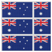 Australische Flagge Stoff (Nahaufnahme)