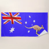 Australische Flagge Strandtuch (Vorderseite)