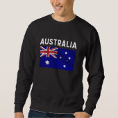 Australische Flagge Sweatshirt (Vorderseite)