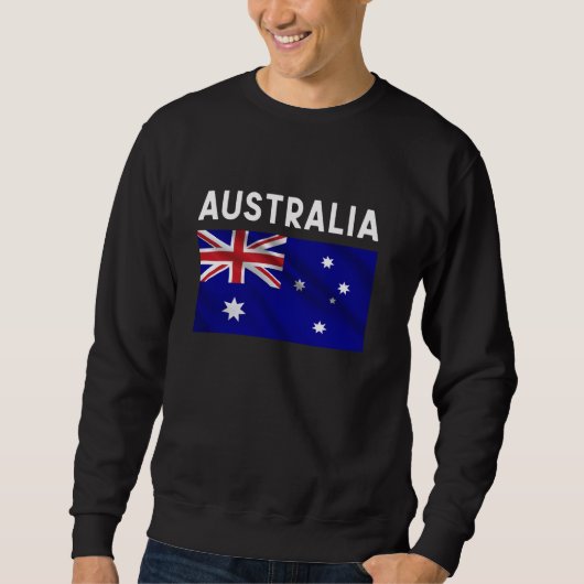 Australische Flagge Sweatshirt (Vorderseite)