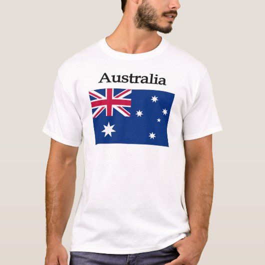 Australische Flagge T-Shirt (Vorderseite)