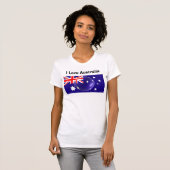 australische Flagge T-Shirt (Vorne ganz)