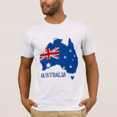 Australische Flagge T-Shirt (Vorderseite)