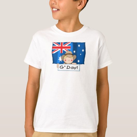 Australische Flagge T-Shirt (Vorderseite)