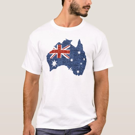 australische Flagge T-Shirt (Vorderseite)