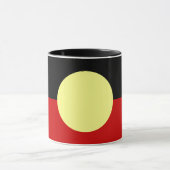 australische Flagge Tasse (Zentrum)