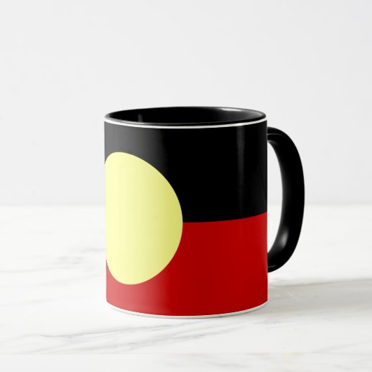 australische Flagge Tasse (VorderseiteRechts)