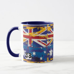 australische Flagge Tasse