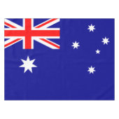 Australische Flagge Tischdecke (Vorderseite (Horizontal))