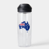 Australische Flagge Trinkflasche (Rückseite)