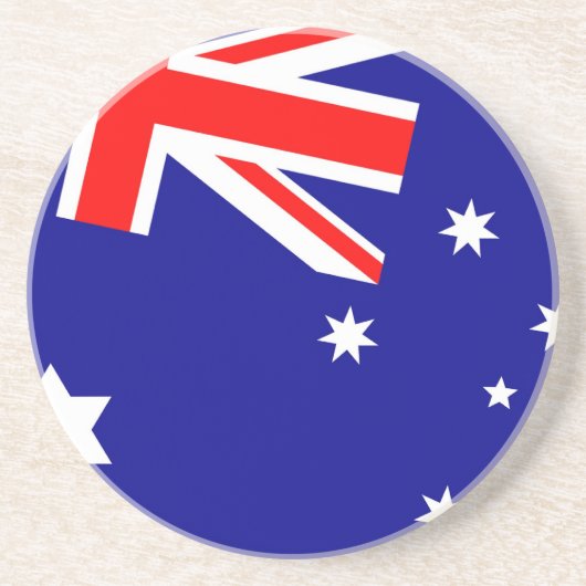 Australische Flagge trinkt Untersetzer (Vorne)
