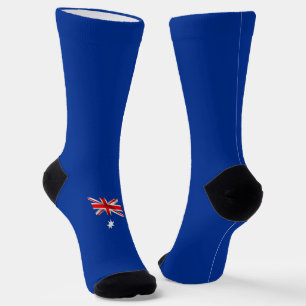 australische Flagge und Känguru Socken