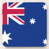 australische Flagge Untersetzer (Vorderseite)