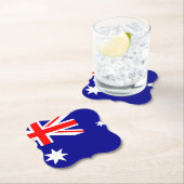 Australische Flagge Untersetzer (Vor Ort)