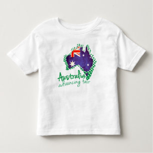 Australische Flagge Vorantreiben Messe Kids T - Sh Kleinkind T-shirt