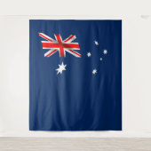 Australische Flagge Wandteppich (Vorderseite)