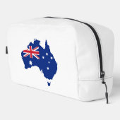 Australische Flagge Waschbeutel (Rechte Ecke)