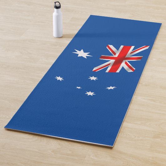 Australische Flagge Yogamatte (Beispiel)