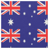 Australische Flaggeneigenschaft Stoff (Nahaufnahme)