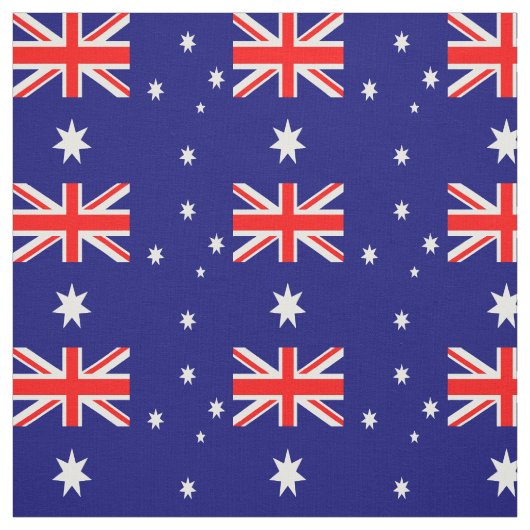 Australische Flaggeneigenschaft Stoff (Muster)